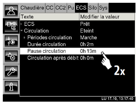 Pause de circulation