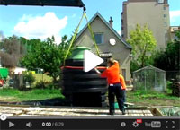 Montage chaudi&egrave;re geotank